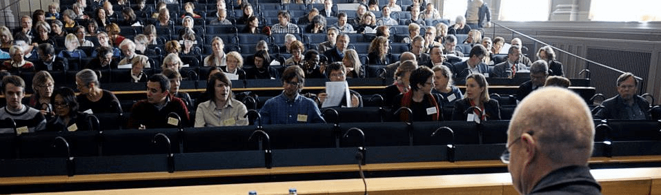 Invigningen till 4e Nordiska konferensen, Sal X, universitetshuset i Uppsala